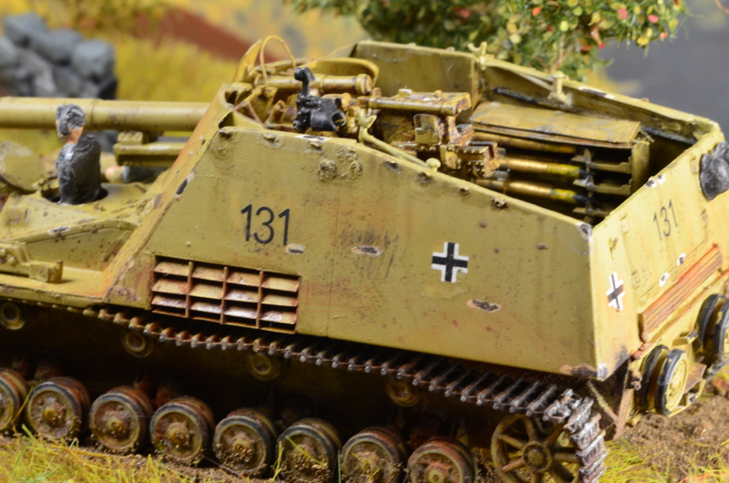164  Panzer-Modellbau/Fotos/Pläne Panzerjäger Nashorn Sd.Kfz Tank Power 334 